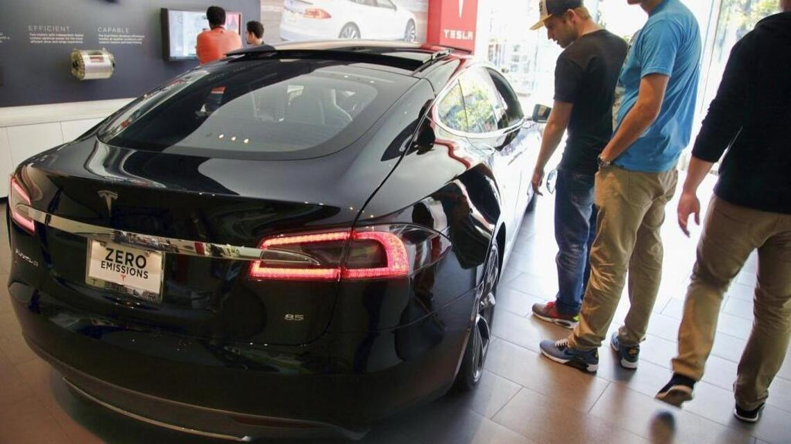 How far behind is California on electric cars?