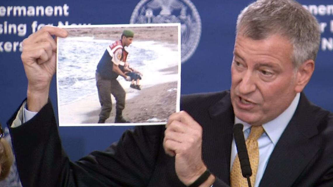 A little boy and the refugee crisis