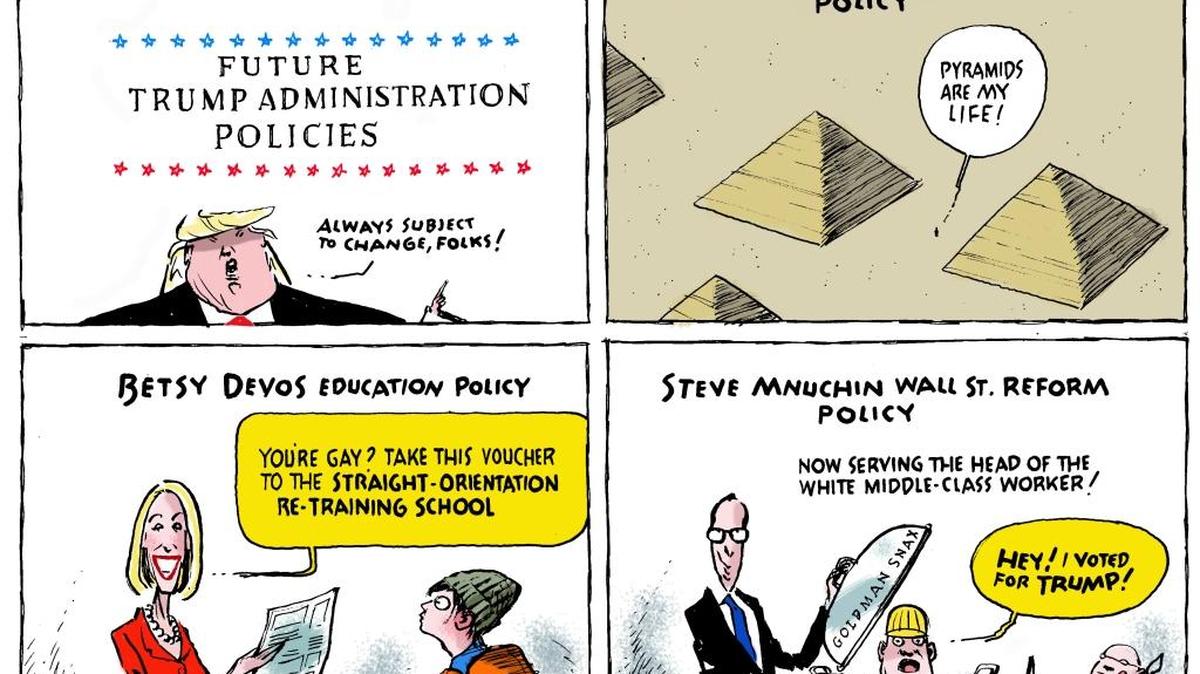 The Trump Cabinet policies...