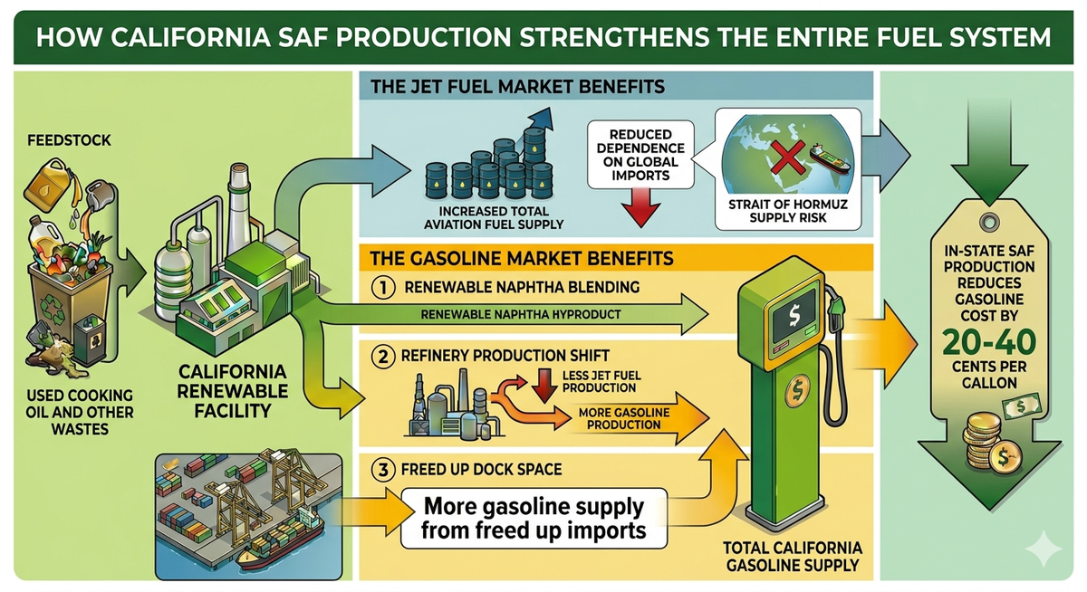 California SAF Production