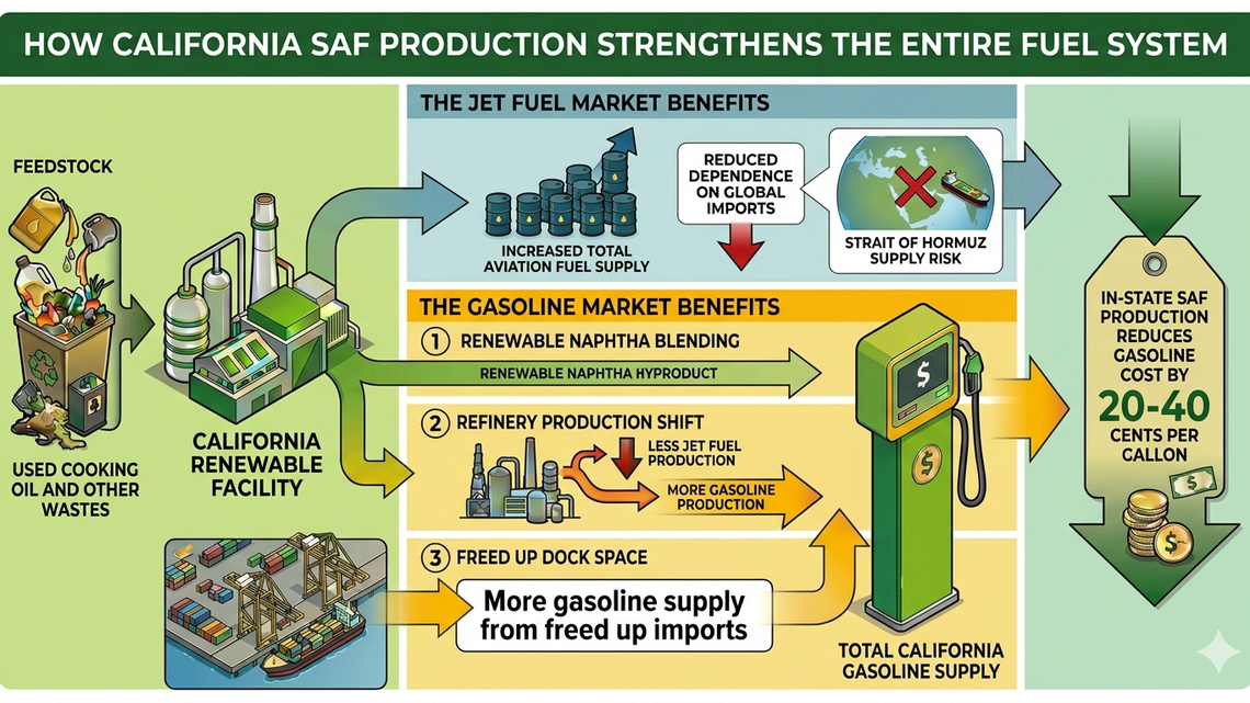 Sustainable Aviation Fuel Is Not a Novelty. It Is Part of California’s Energy Resilience Strategy.