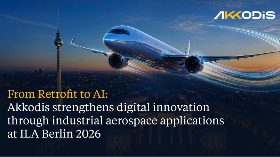 From Retrofit to AI: Akkodis Strengthens Digital Innovation Through Industrial Aerospace Applications at ILA Berlin 2026 