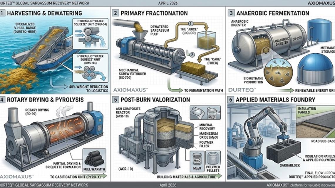 TGI Group Launches DURTEQ(TM) Mycorefinery Protocol to Transform 2026 Global Sargassum Crisis into Sustainable Opportunity 