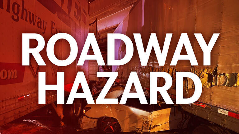 Late-night semi-truck crash closes Highway 101 lanes in SLO County