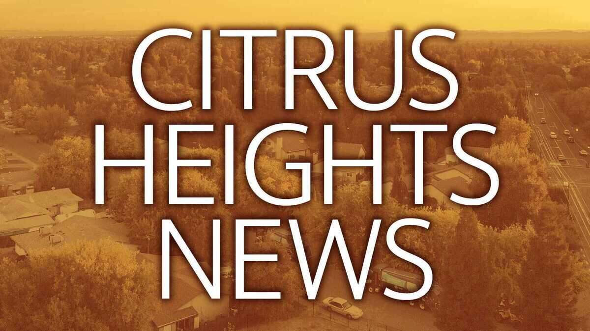 Citrus Heights News: An aerial view of Citrus Heights at sunrise.