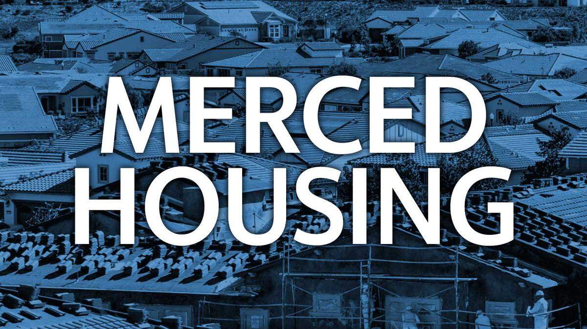 Housing in Merced illustrated by tract home