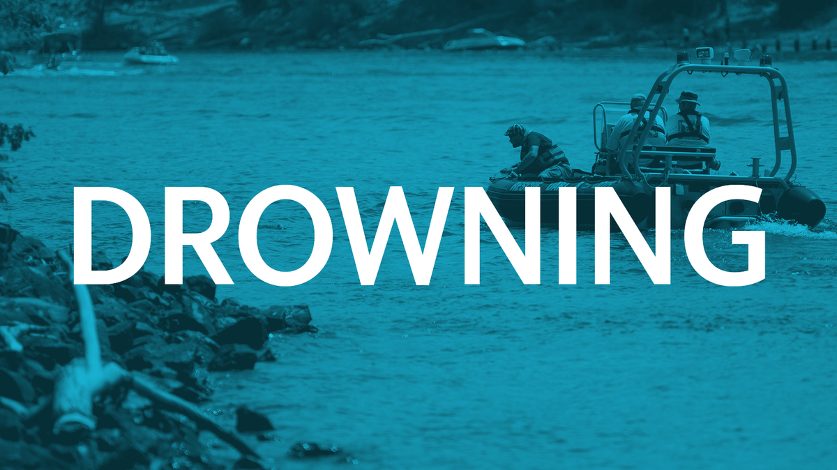 Drowning incident depicts emergency personnel in boats on water