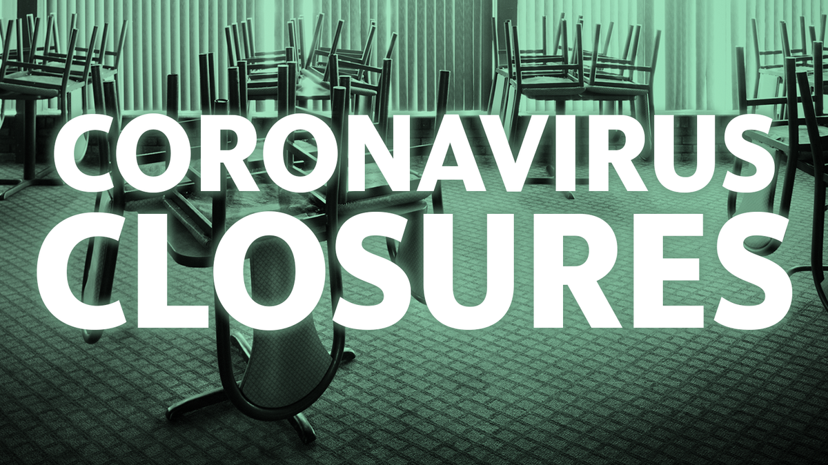 A closed restaurant