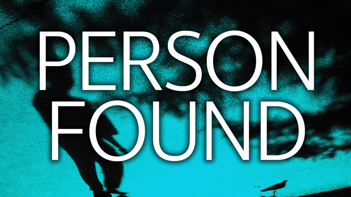 Missing person found