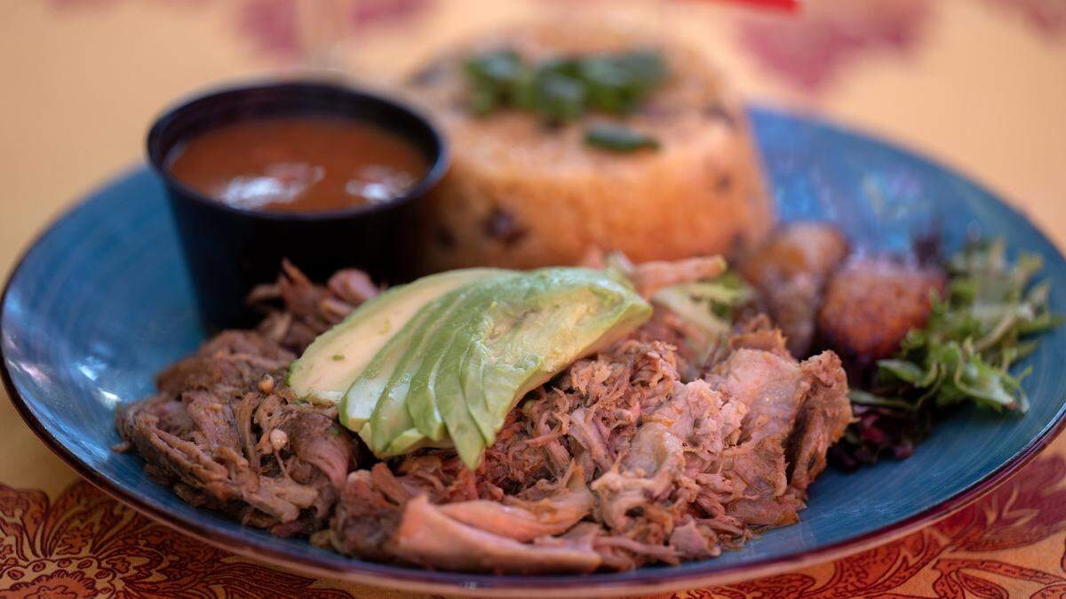 The Puerto Rican special retails for $22.00 at Lola’s Lounge on 16th street near Broadway on Wednesday, May 13, 2026.