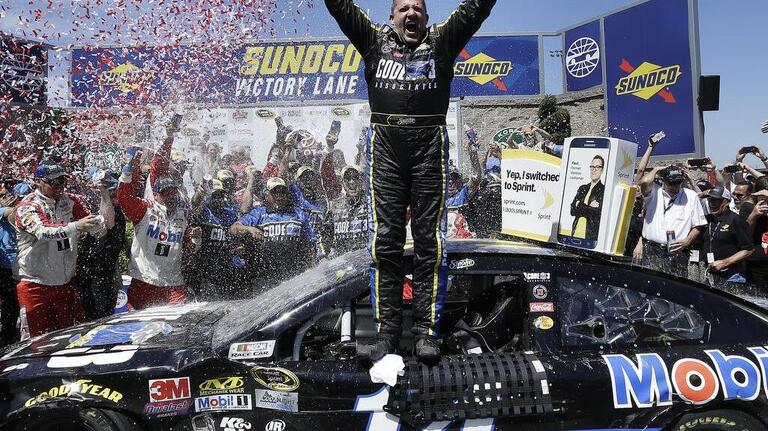 Tony Stewart would not be denied at Sonoma Raceway