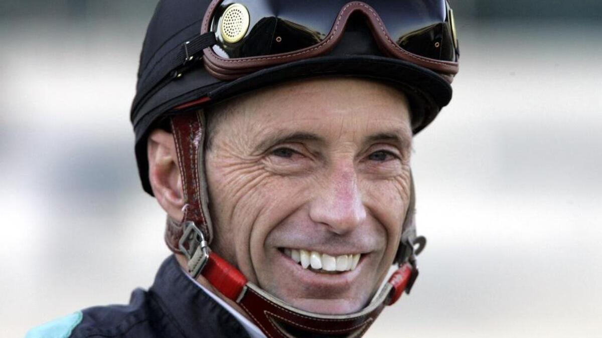 Jockey Russell Baze, 57, will miss at least three to four weeks of riding after breaking his right collarbone at Golden Gate Fields on April 16.