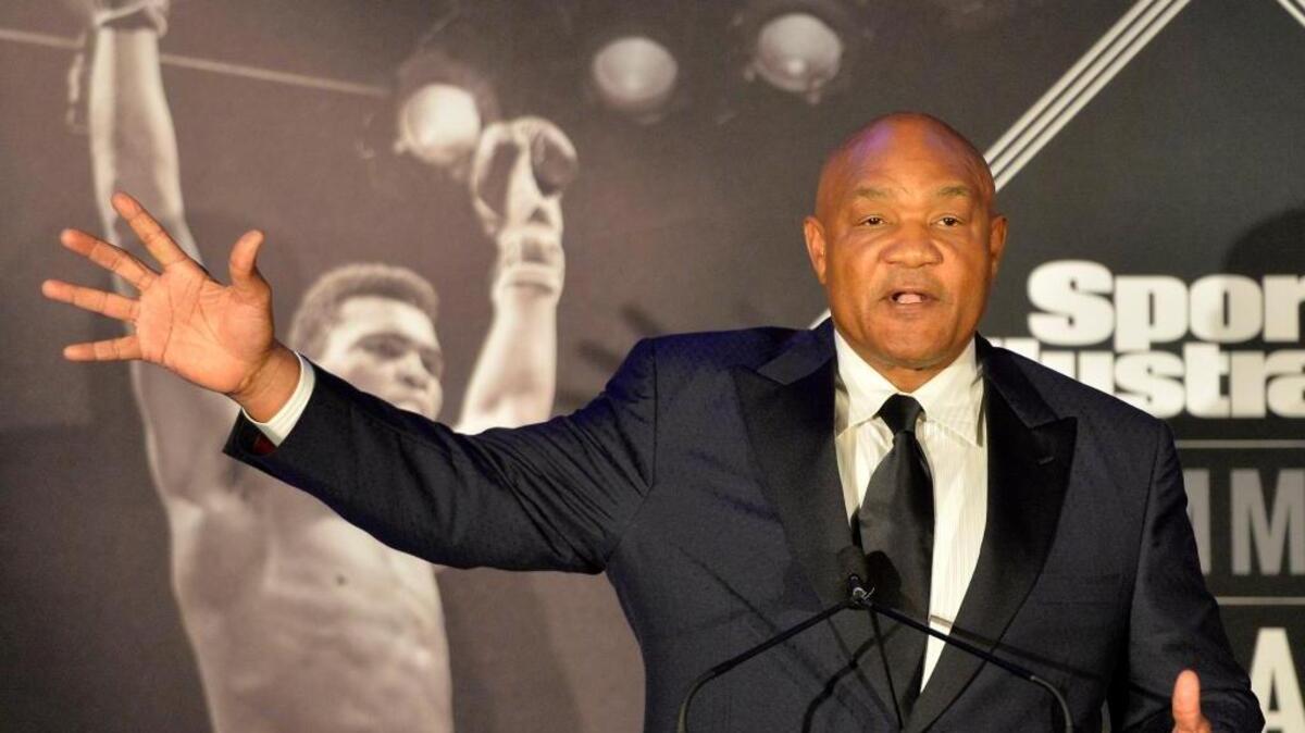 Former heavyweight boxing champion George Foreman discusses Colin Kaepernick and Kevin Durant on a podcast, saying the athletes lack patriotism.