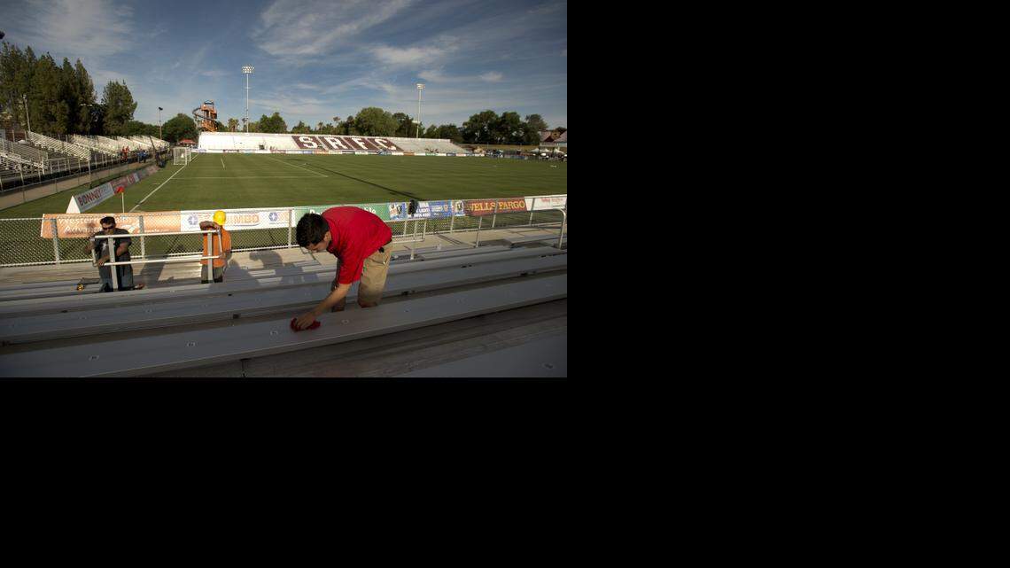 
Coaches and players expect an even bigger spark with Saturday’s match, dubbed the Collegiate Causeway Classico, because it’s being played at 7 p.m. under the lights at Bonney Field on the Cal Expo grounds, home of Republic FC.

