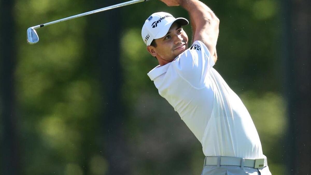 Jason Day tees off on the 12th hole during the first practice round at Augusta National Golf Club on Monday, April 3, 2016, in Augusta, Ga. It’s not easy to be an endearing superstar, but Day pulls it off, according to The Bee’s Steve Pajak.