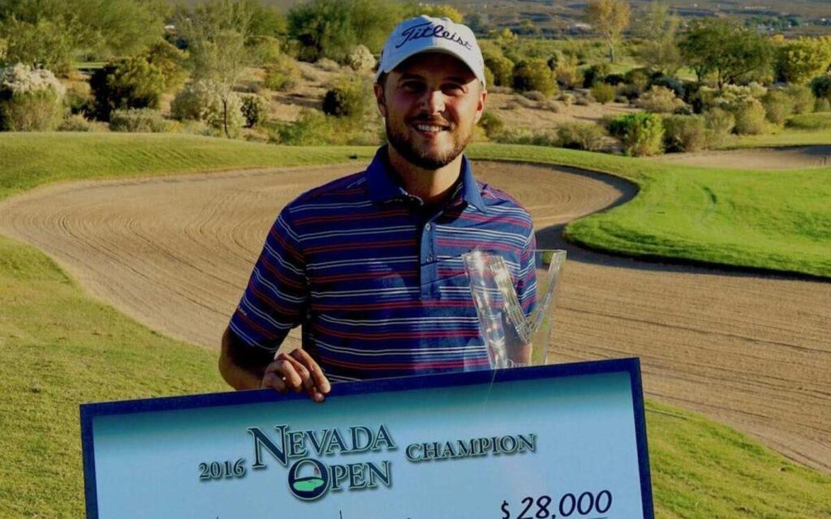 Folsom’s Kevin Lucas won the Nevada Open last week in Mesquite. With a 19-under par (and four birdies and an eagle in the final round), he bested a field of 216 players to earn the biggest paycheck of his life.