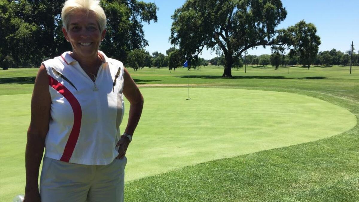 Susan Briske, head golf pro at River Oaks.
