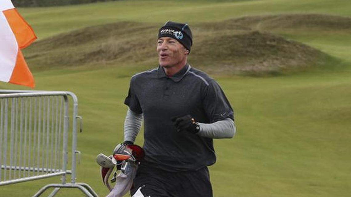 
Brad Kearns finished 20th last month at the Speedgolf World Championships in Bandon, Ore. 
