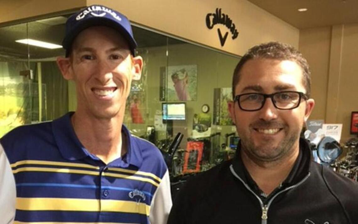 What are the chances? Two thirtysomethings from same golf shop on path to U.S. Open