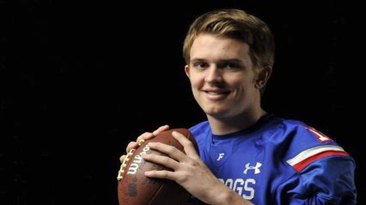 
Football - Player of the Year: Jake Browning, Folsom.
Jake Browning of Folsom set regional, state and national passing and touchdown records for a 16-0 state-championship Folsom team.
