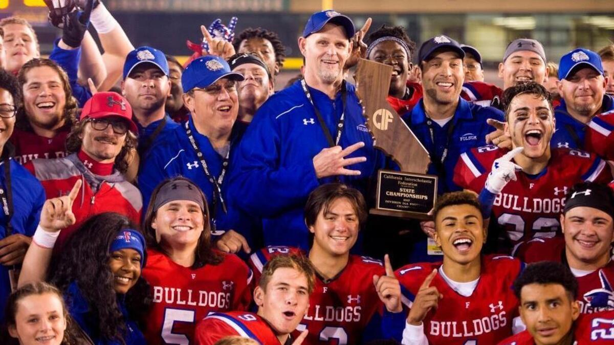 After leading the Bulldogs to their second 16-0 season since 2014, coach Kris Richardson was named the Cal-Hi Sports Coach of the Year.