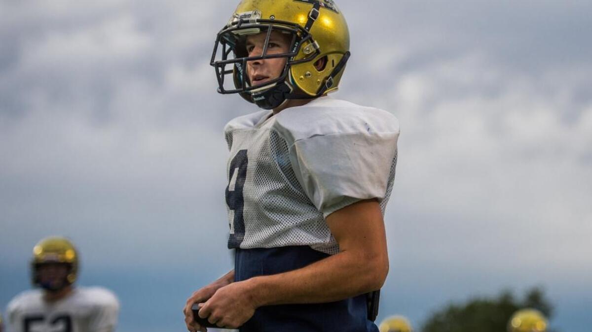 Ryan Robards of Elk Grove will attract plenty of attention from Oak Ridge in their playoff game on Friday, Nov. 27, 2015. Robards has rushed for a school-record 2,501 yards and scored a school record 45 toucdowns.