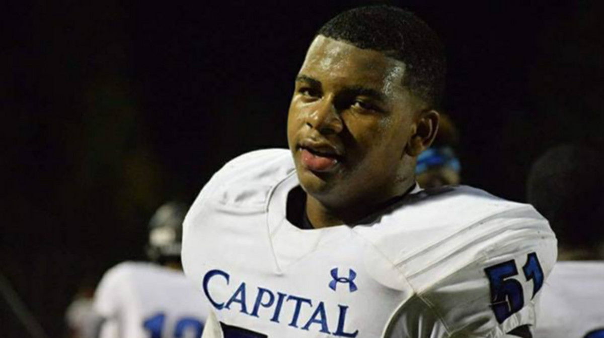 Capital Christian lineman Will Buck is a two-way star who has a 4.0 GPA.