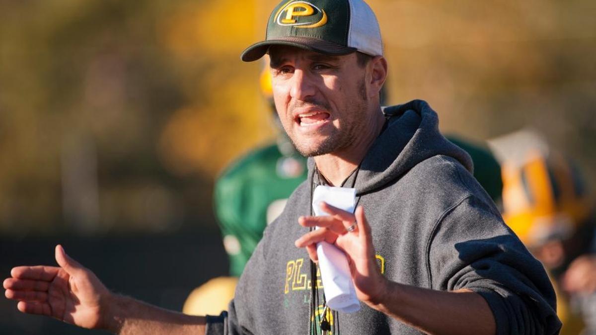 Placer High School football coach Joey Montoya seeks a sixth successive PVL championship for the Hillmen.