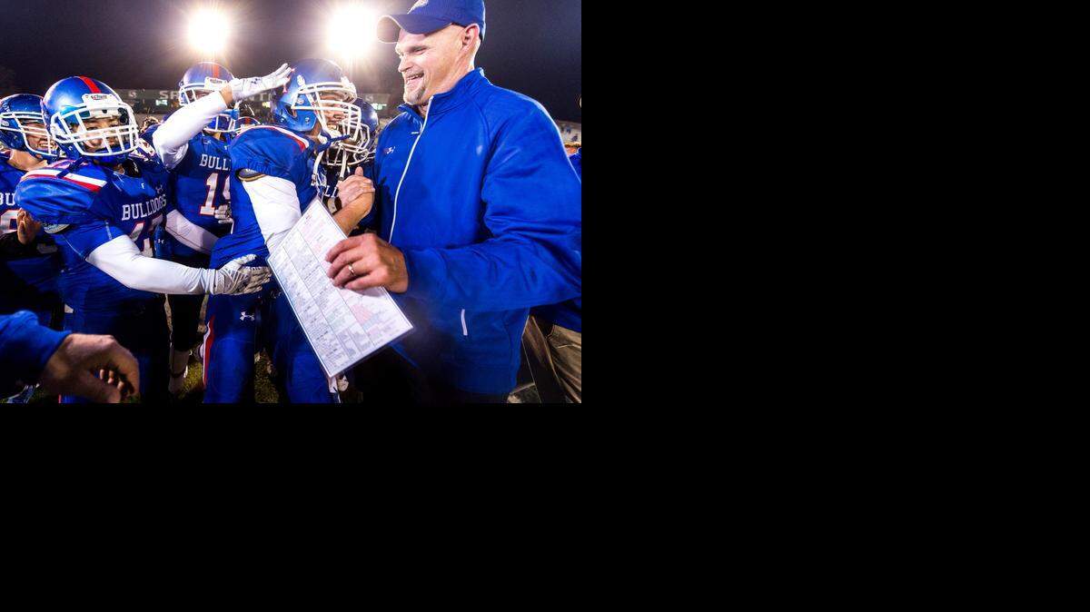 
Folsom quarterback Jake Browning and co-coach Kris Richardson enjoyed a dominating 16-0 season that saw every game conclude with a running clock.


