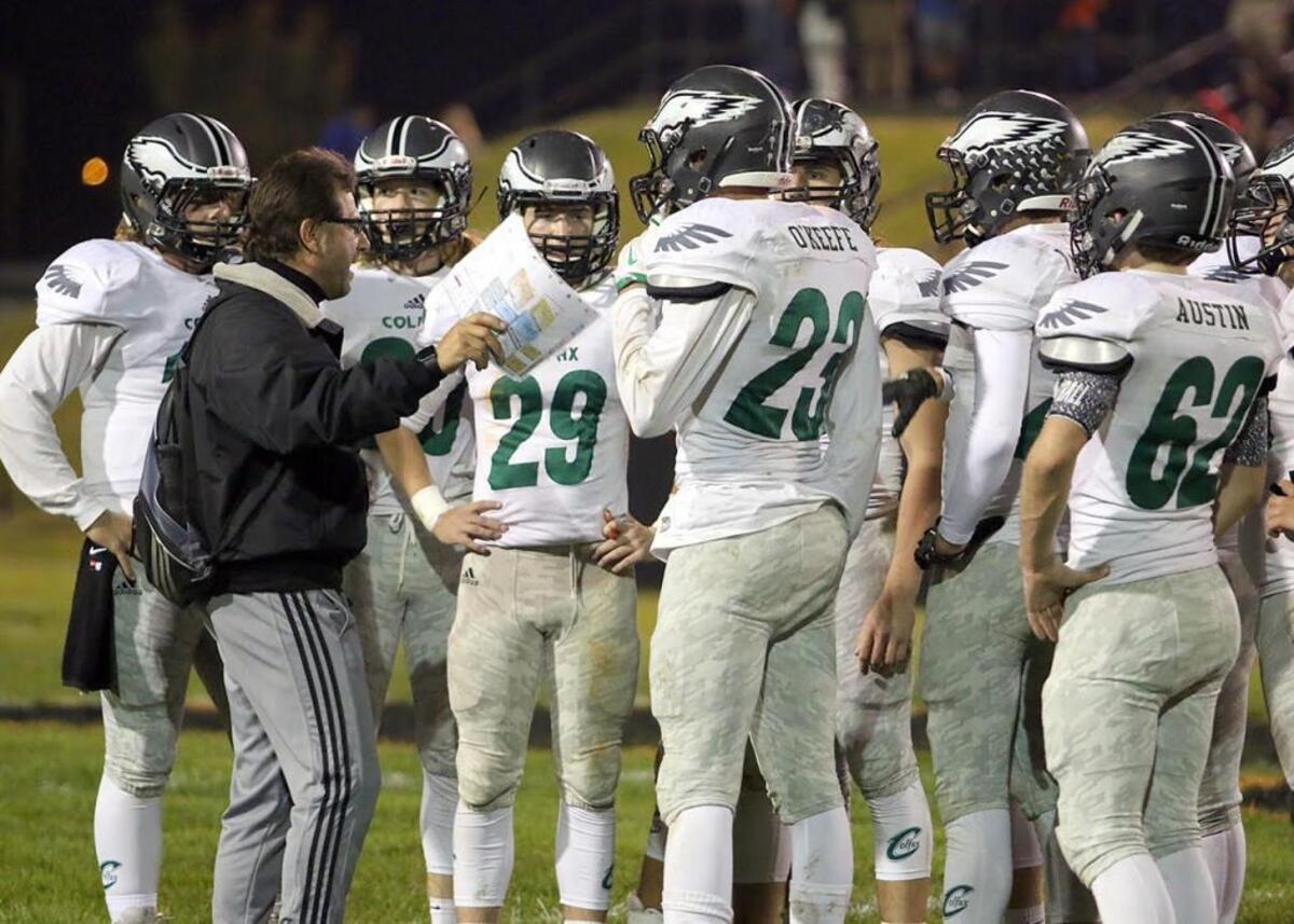Tony Martello graduated from Colfax High School in 1982 and has been the school’s football coach since 1996.