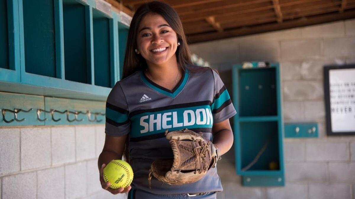 Sheldon High School senior shortstop Maci Fines stands alone as The Bee’s Softball Player of the Year. In 2016, she shared the honor with her sister, Jordan.