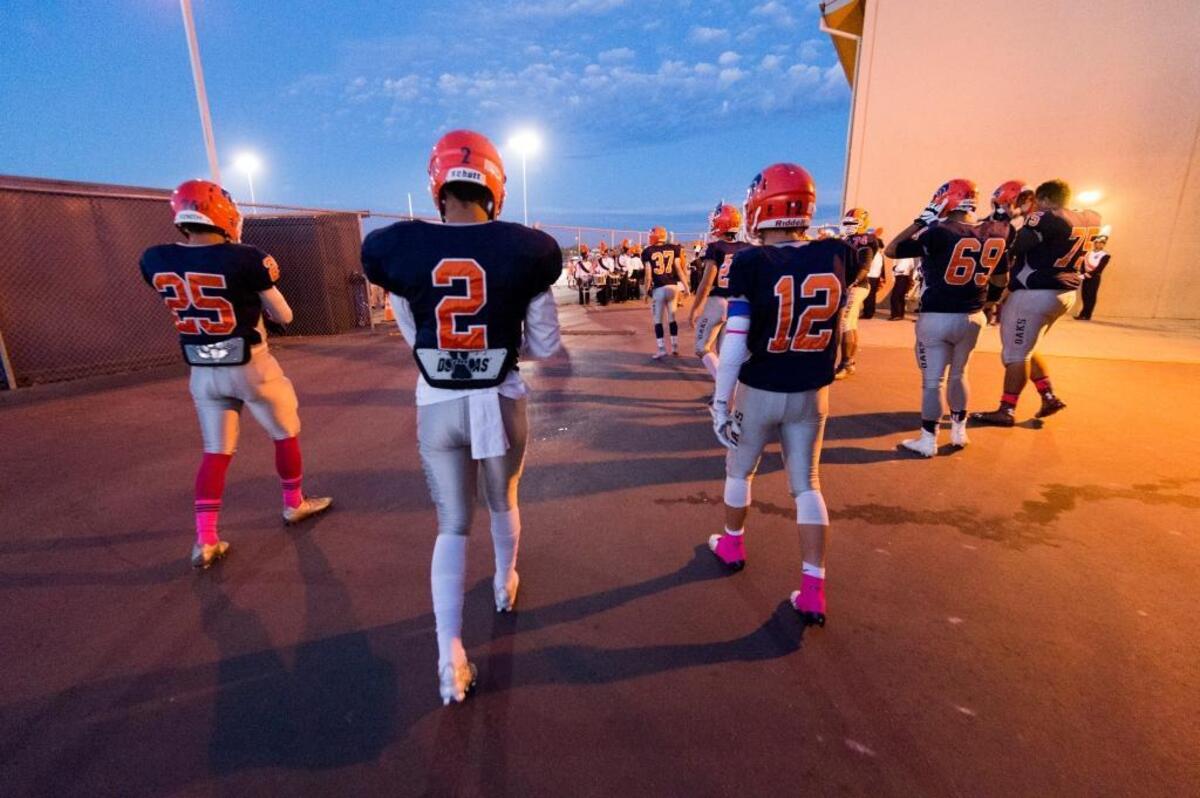 The Cosumnes Oaks High School football team has lost just four league games in three years. The Wolfpack seek their seventh consecutive playoff berth.