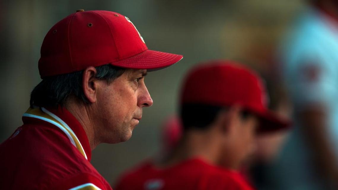 Jesuit coach Joe Potulny, seen during a Sac-Joaquin Section Division I championship baseball game against in 2011 against St. Mary’s of Stockton has been at the helm of the Marauders.