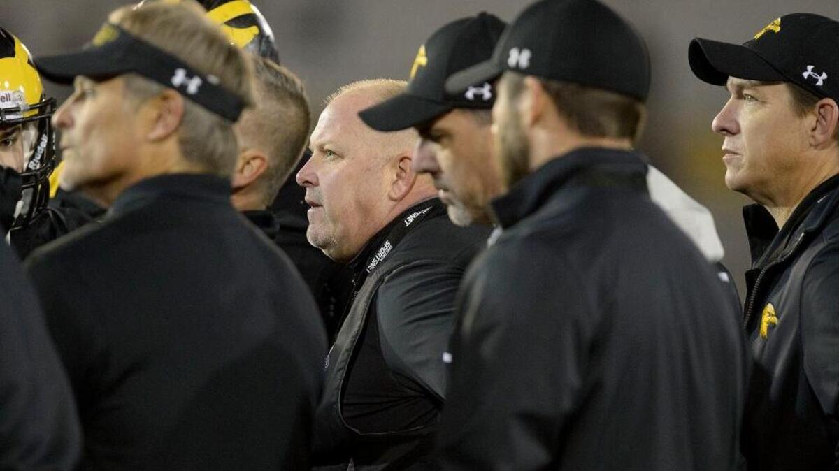 Del Oro coach Casey Taylor and his staff watch during Saturday’s CIF state Division I-AA championship game against San Clemente at Hornet Stadium at Sacramento State, December 17, 2016. Northern California teams were winless in five title games last weekend at Sac State, but not all Nor Cal teams came up short.