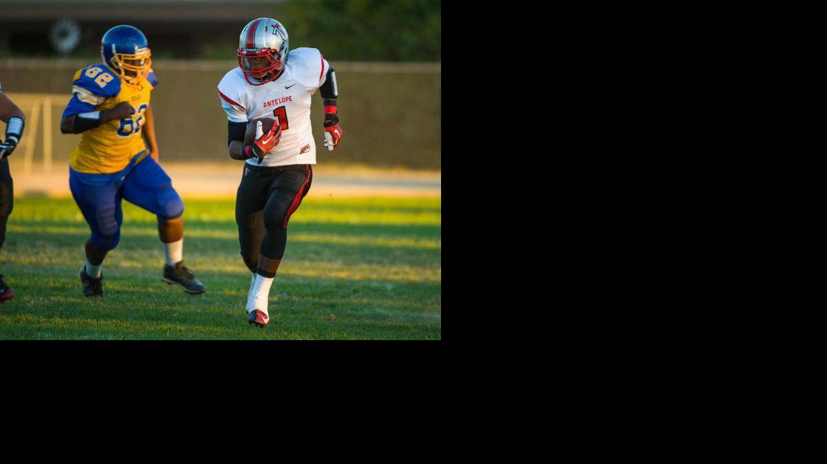 
Expect to see Antelope High’s versatile Mister Harriel (1) everywhere in today’s Optimist All-Star Classic at Folsom High.


