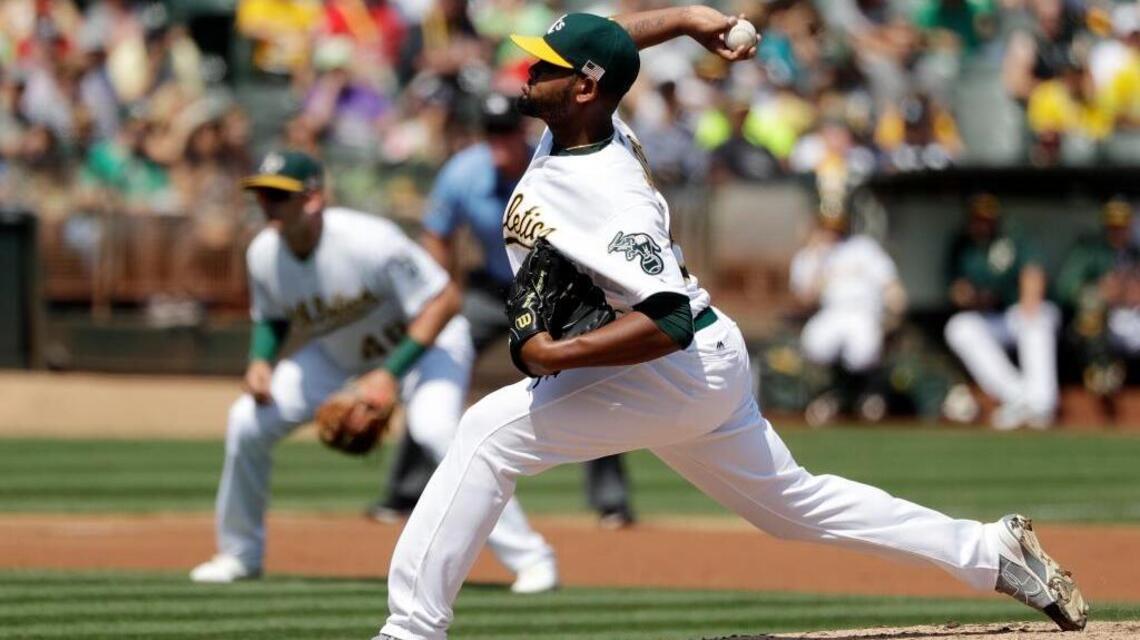 Alcantara improves in A’s 3-2 loss to Mariners