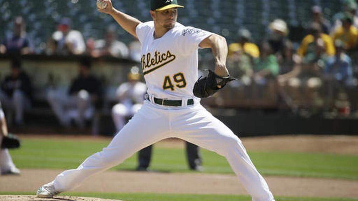 Kendall Graveman earns 10th win as A’s defeat Indians 5-1