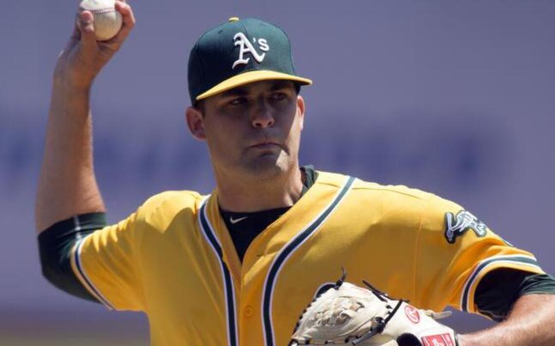 A’s pitcher Andrew Triggs experiences an up-and-down season