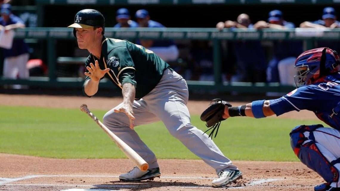 A’s looking at rookie Joey Wendle in the leadoff spot