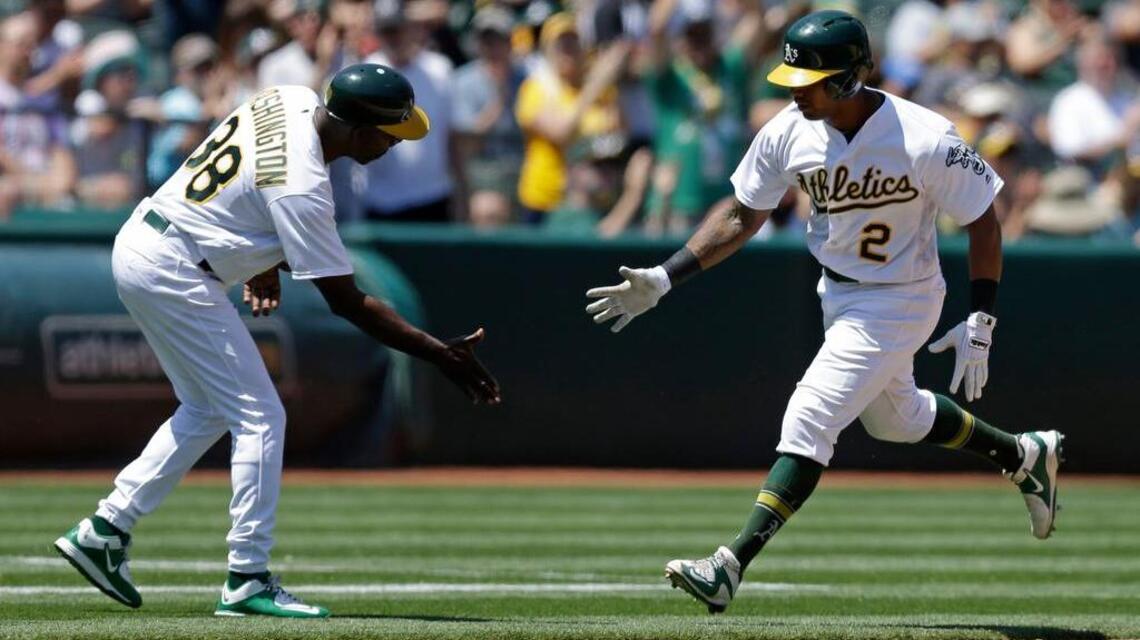 Khris Davis, Danny Valencia key A’s sweep, lineup’s turnaround