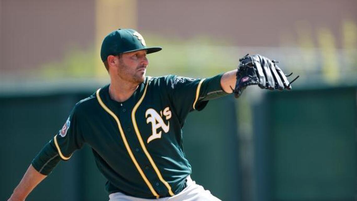 A’s reliever Chris Smith relishes second shot at majors