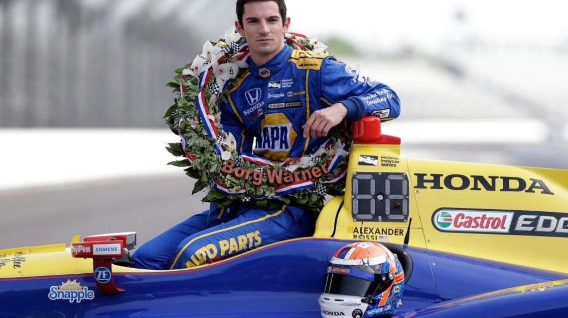 Alexander Rossi hopes homecoming week ends with another victory
