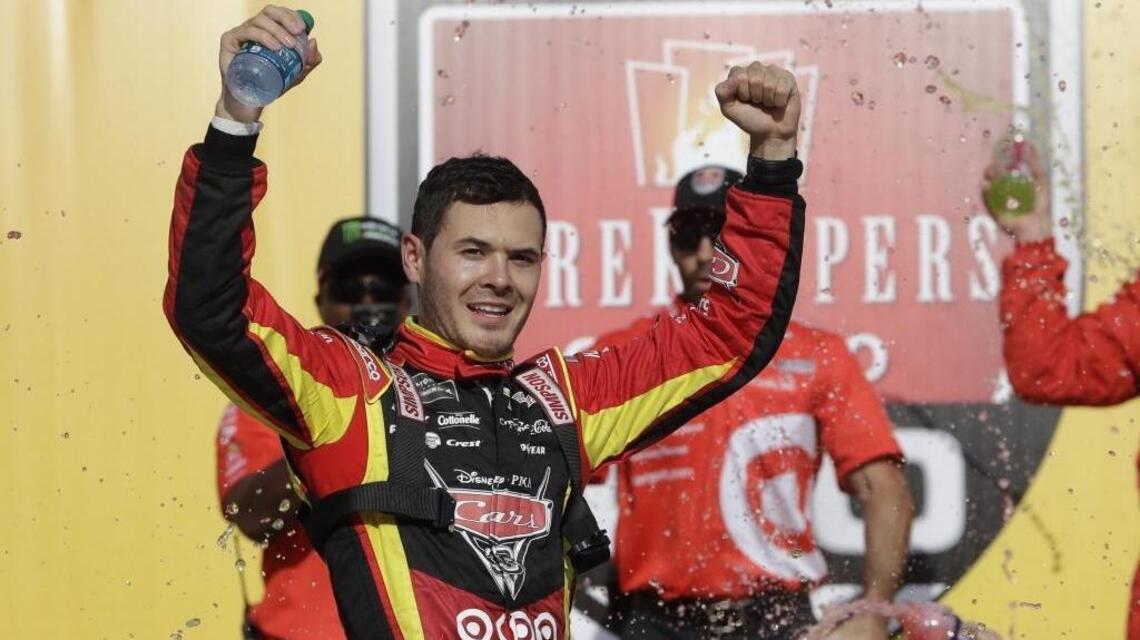 Elk Grove-born NASCAR driver Kyle Larson proposes to longtime girlfriend