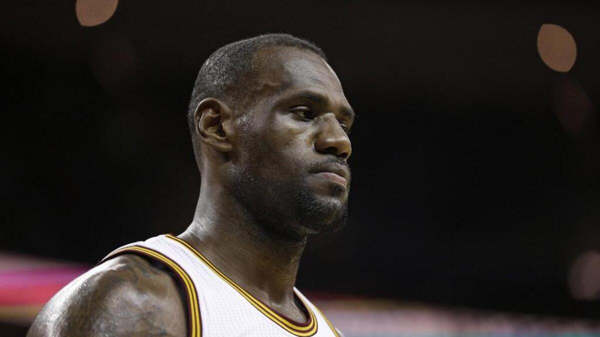 The Cavaliers star surprised customers at a Blaze Pizza store in Pasadena by posing as a new employee named, “Ron.” The 31-year-old James is an investor in the Blaze Pizza franchise.