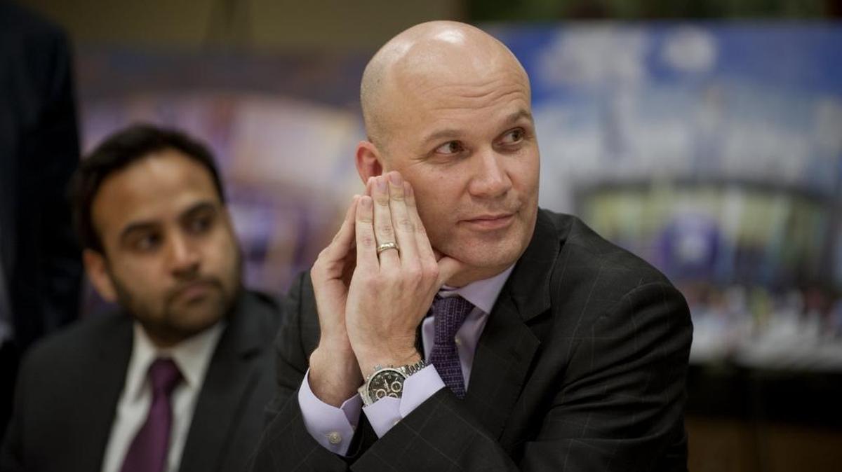 Former Sacramento Kings President Chris Granger on January 27, 2014.