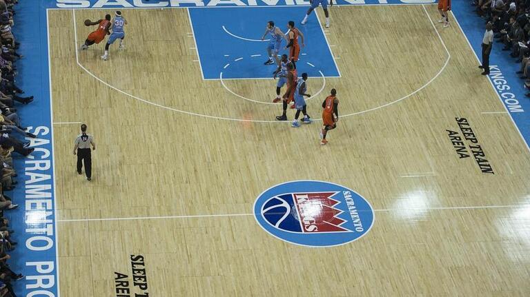 Action from the final Sacramento Kings game at Sleep Train Arena