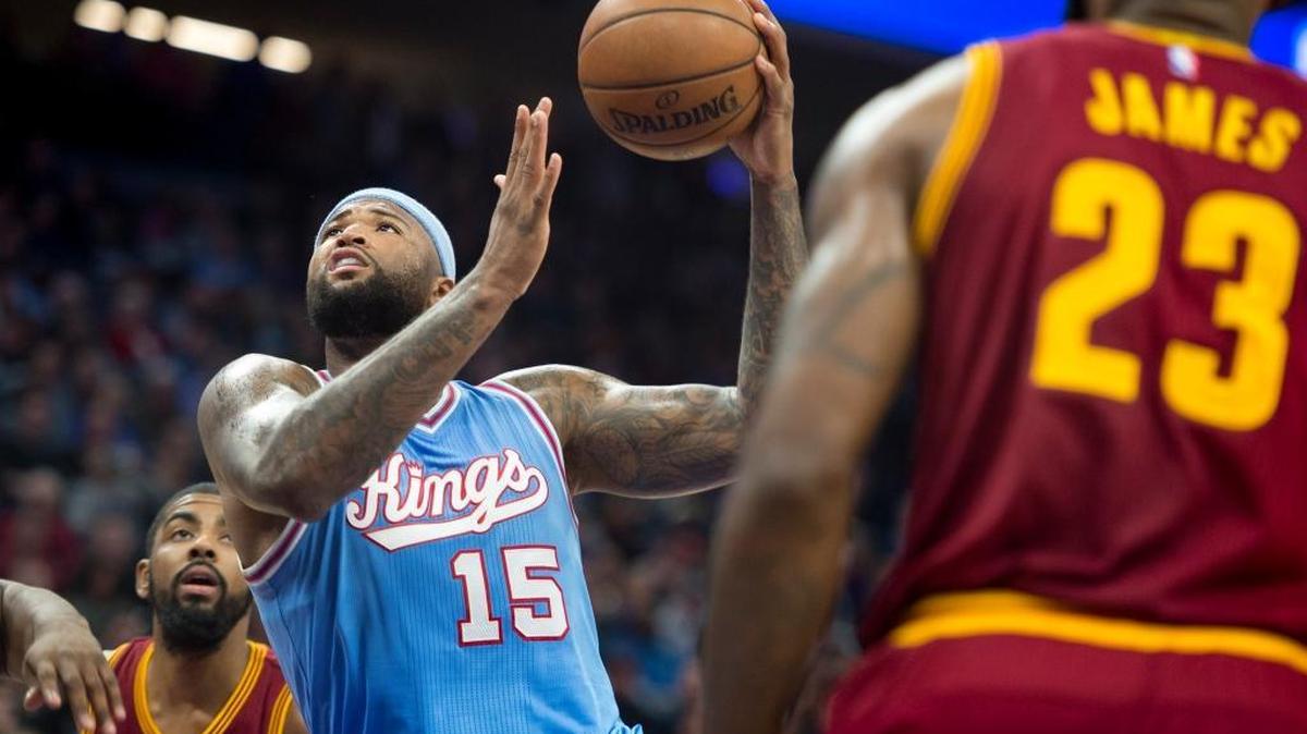 DeMarcus Cousins (15) is generating several headlines. The Kings center, who became the Sacramento-era leader in 40-point games, is expected to make his third All-Star appearance this season, says one writer. Another says he deserves a max deal from the Kings.