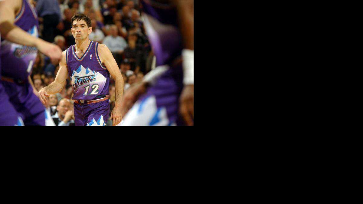 John Stockton created an NBA legacy that included nearly unmatched toughness during his career with the Utah Jazz. His son, David Stockton, is a rookie guard with the Sacramento Kings.