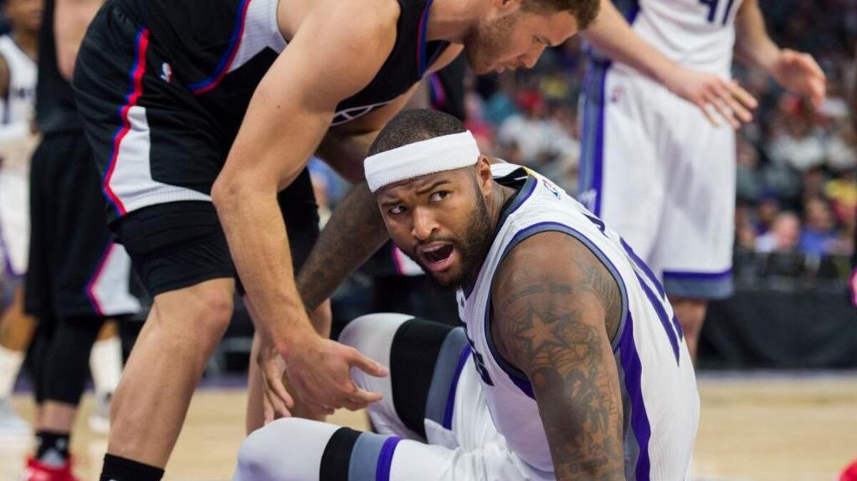 The matchup to watch Friday is DeMarcus Cousins, right, of the Kings against Blake Griffin of the Clippers.