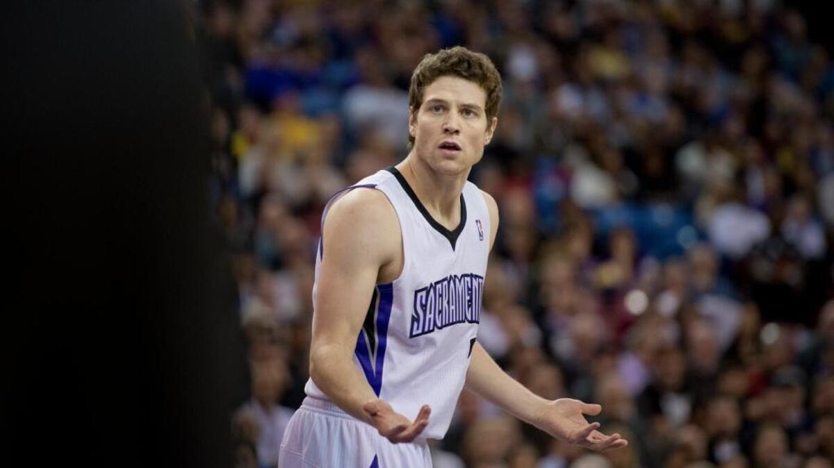 The Sacramento Kings bought out Jimmer Fredette’s contract in February 2014. He last played in the NBA in 2016 for the New York Knicks before joining the Shanghai Sharks the following offseason